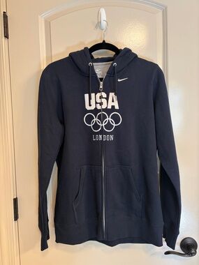 Vintage Nike USA London Olympic Hooded Sweatshirt